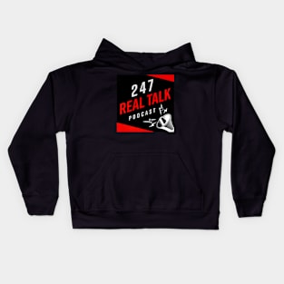 247 Real Talk Logo Kids Hoodie